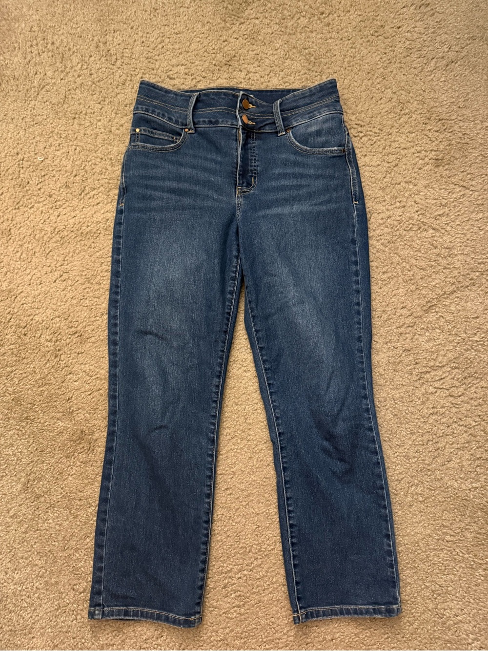 Ankle Length Everflex-Contour Shaping Jeans